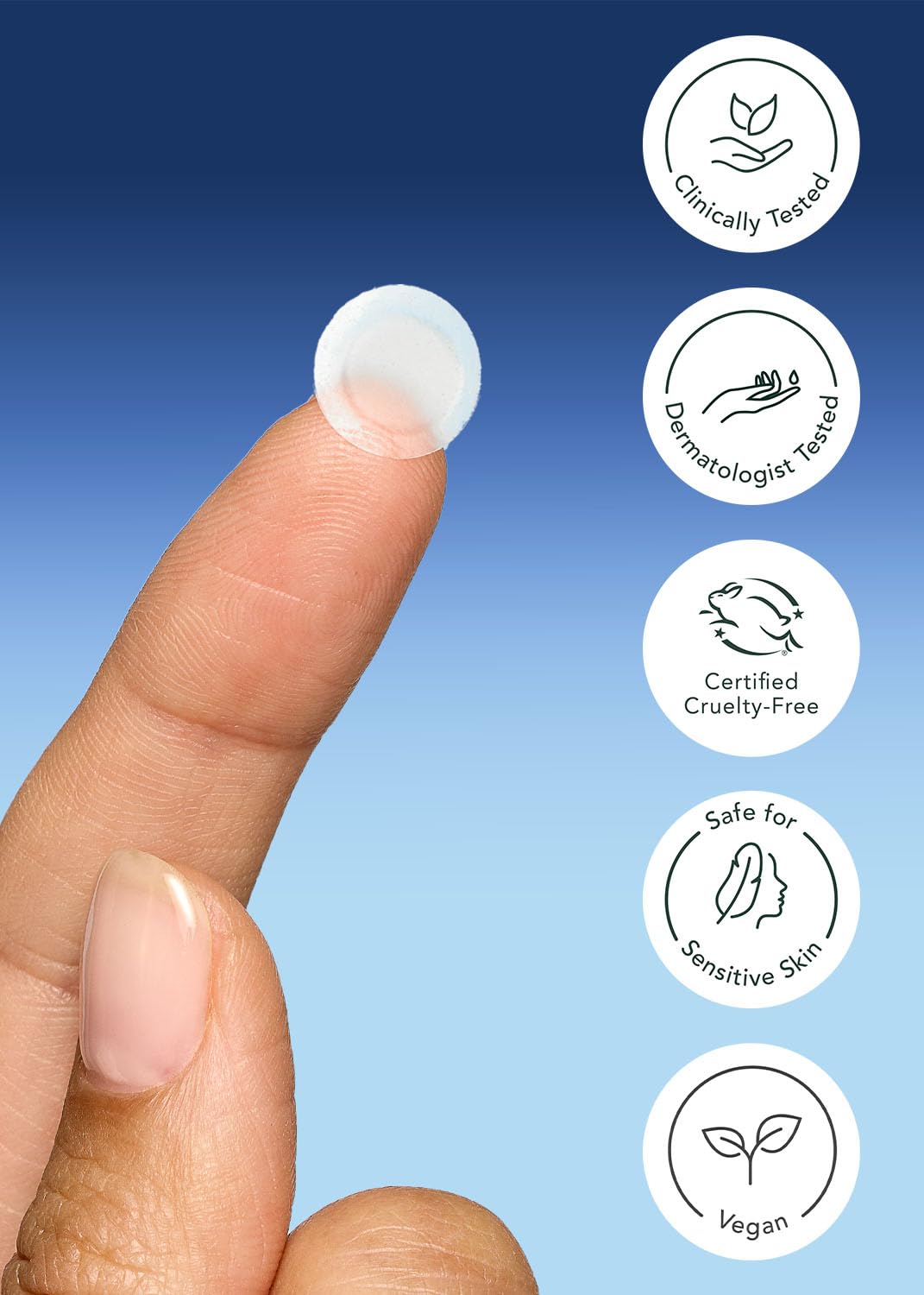 Rael Pimple Patches, Miracle Invisible Spot Cover - Hydrocolloid Acne Pimple Patch, Absorbs Zits & Blemish, Korean Skin Care, 2 Sizes (96 Count)