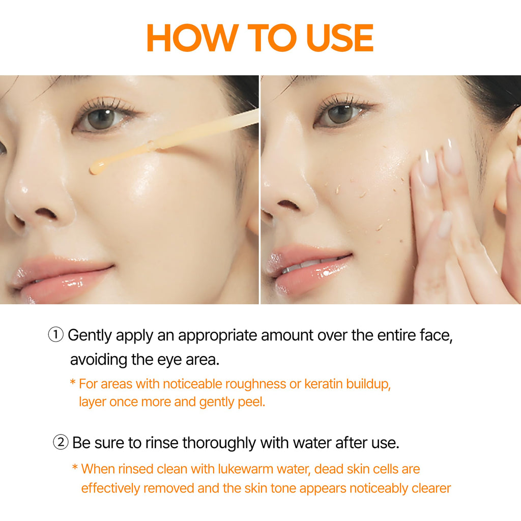 Dr.Melaxin Peel Shot Exfoliating Black Rice Ampoule 2.7 fl.oz - Rice Water AHA BHA Niacinamide Serum for Dead Skin Cells, Blackheads and Pores, Glass Skin Glow, Korean Skin Care Exfoliant