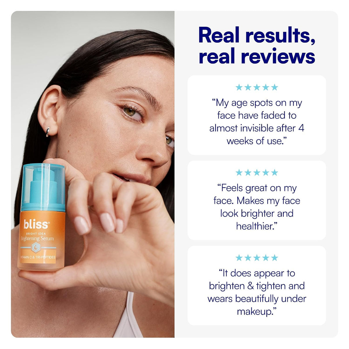 Bliss Bright Idea Vitamin C Brightening Face Serum - 1 Fl Oz - Long-Lasting