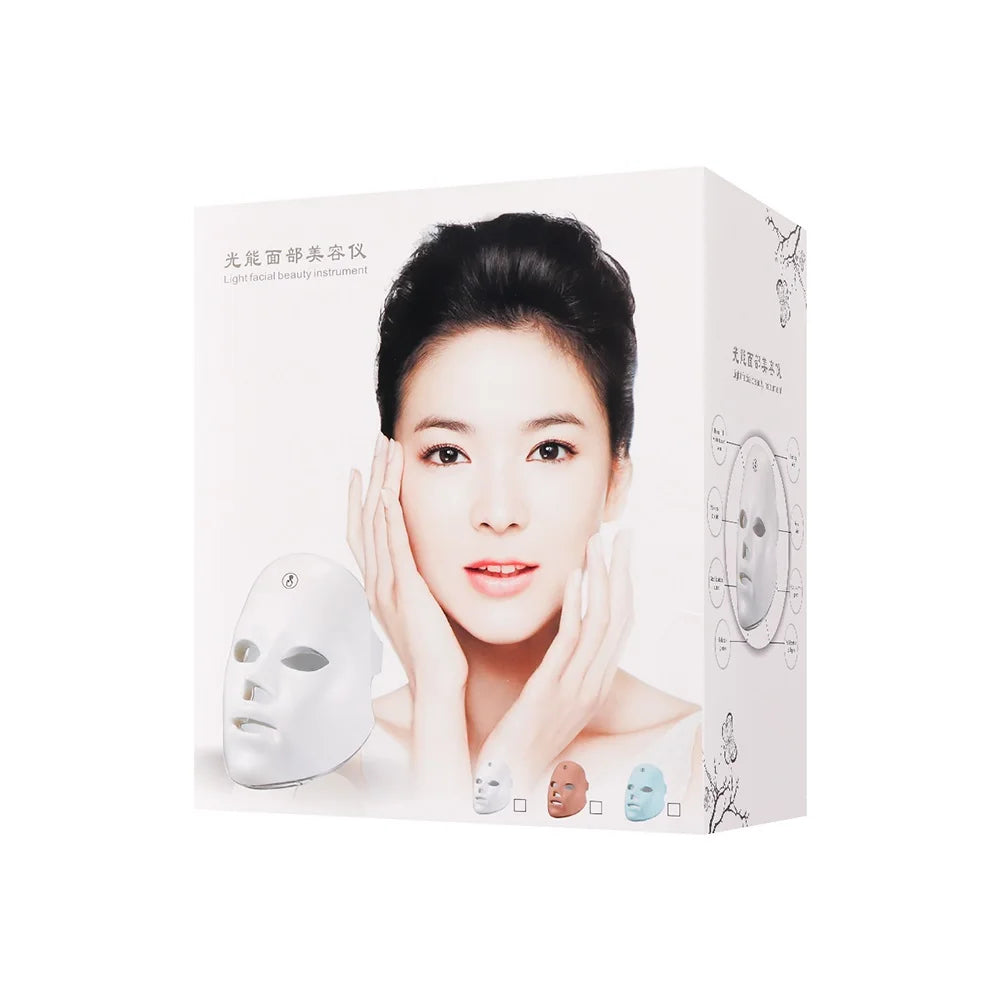 Wildbloom ™  Light Led Facial Light Therapy Photon Face Masks Wrinkle Anti-Acne