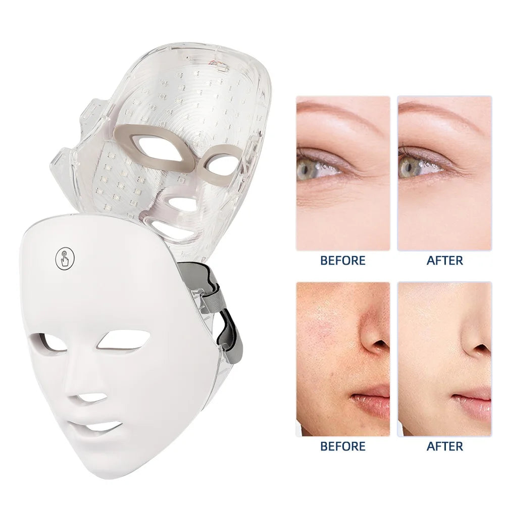 Wildbloom ™  Light Led Facial Light Therapy Photon Face Masks Wrinkle Anti-Acne