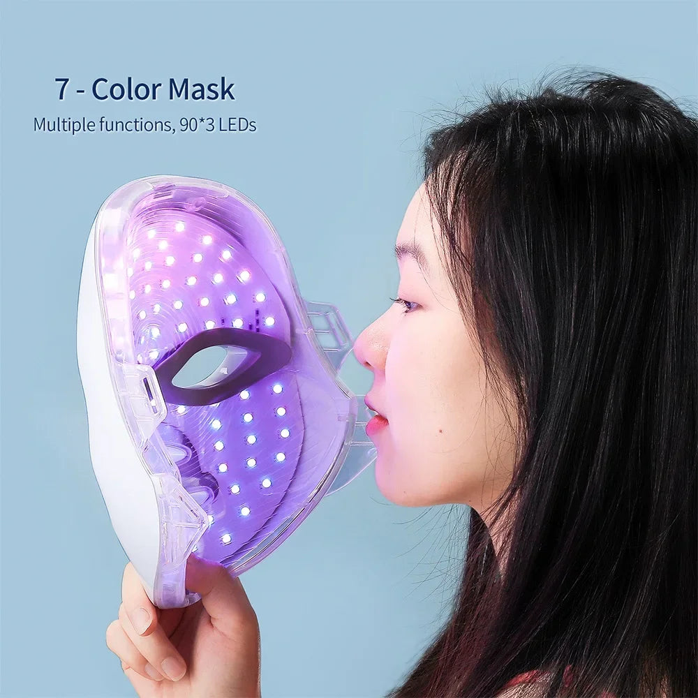 Wildbloom ™  Light Led Facial Light Therapy Photon Face Masks Wrinkle Anti-Acne
