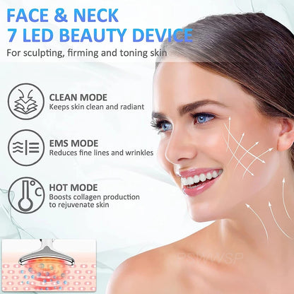 Wildbloom ™ - Microcurrent Face & Neck Lifting Massager