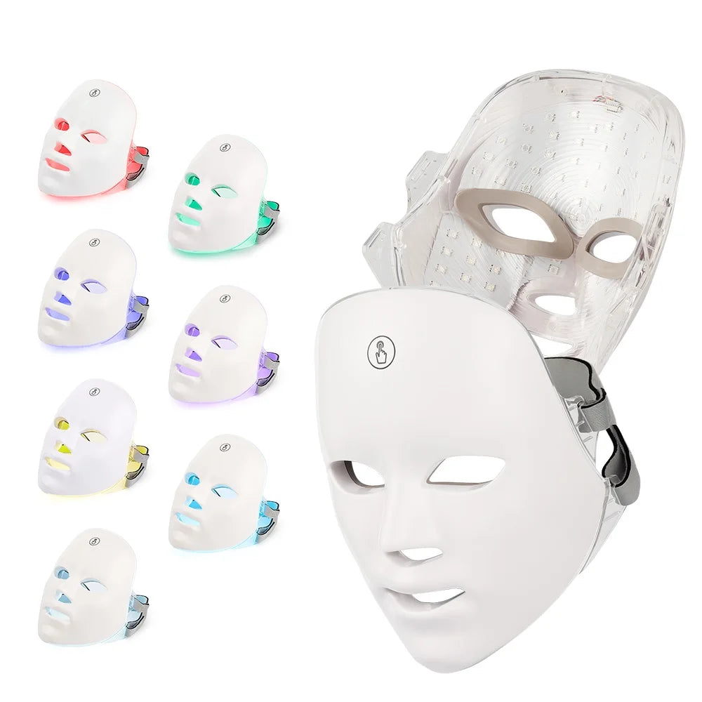 Wildbloom ™  Light Led Facial Light Therapy Photon Face Masks Wrinkle Anti-Acne