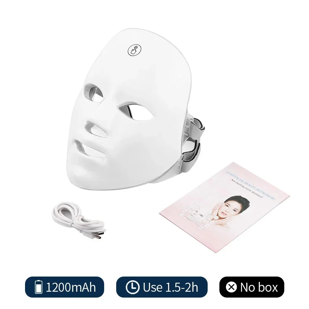 Wildbloom ™  Light Led Facial Light Therapy Photon Face Masks Wrinkle Anti-Acne
