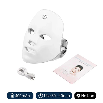 Wildbloom ™  Light Led Facial Light Therapy Photon Face Masks Wrinkle Anti-Acne