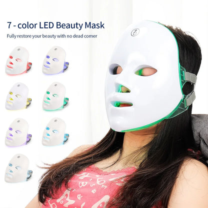Wildbloom ™  Light Led Facial Light Therapy Photon Face Masks Wrinkle Anti-Acne