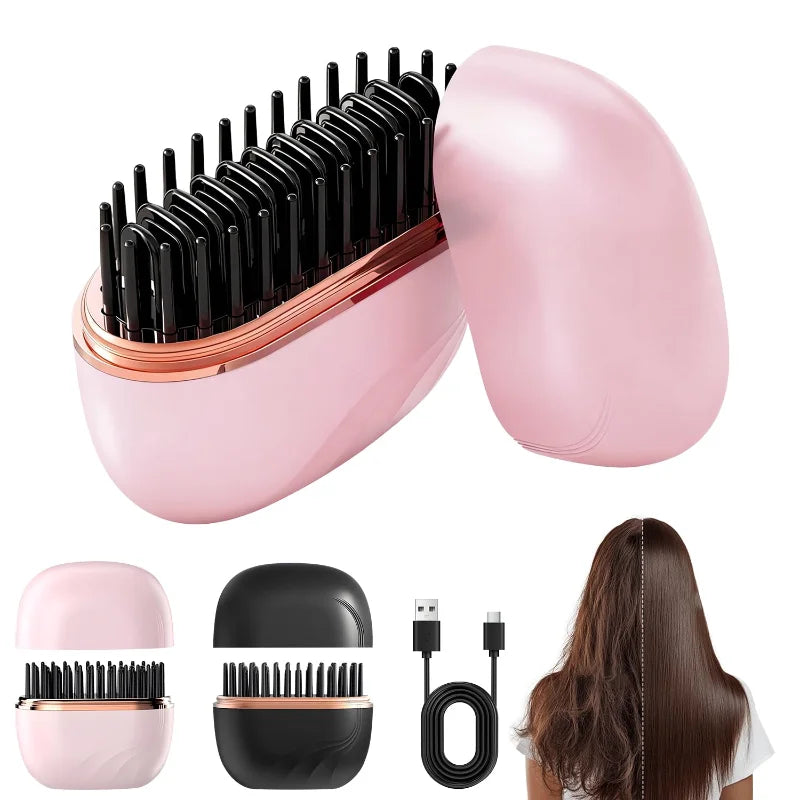 Wildbloom ™ -Mini Straightener  Hair Straightener Brush