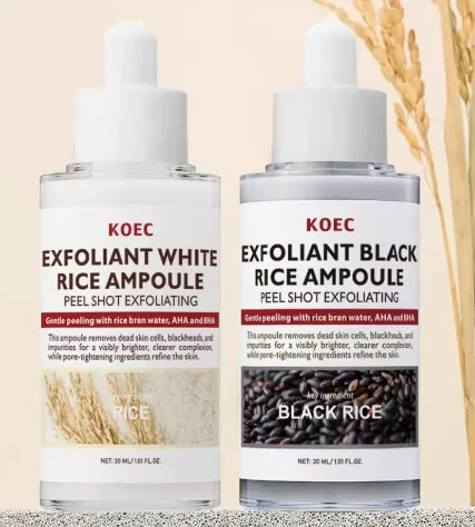 Wildbloom ™ - White And Black Rice Exfoliating Hydrating Essence