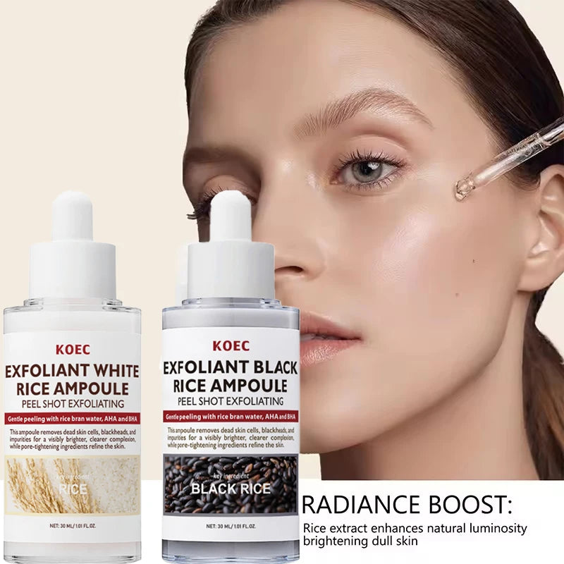 Wildbloom ™ - White And Black Rice Exfoliating Hydrating Essence