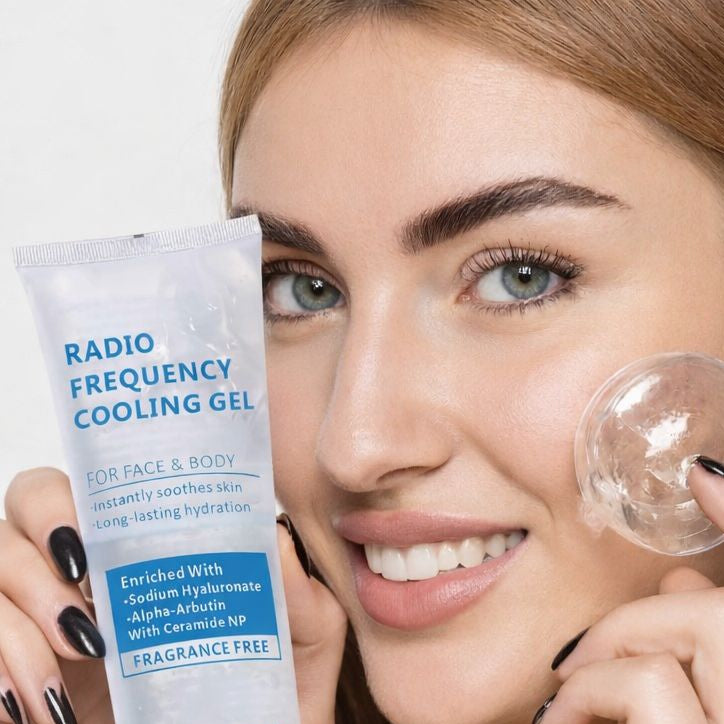 Wildbloom ™ - Conductive Gel for Microcurrent Facial Hydrating Gel Primer With Hyaluronic Acid Ceramide