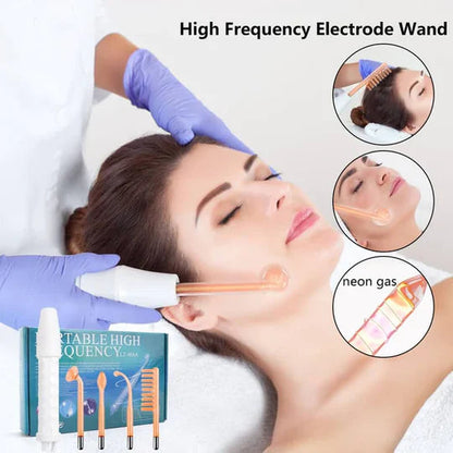 Wildbloom ™ High Frequency Skin Therapy wand 4 in 1